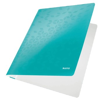 Skoroszyt uniwersalny A4 LEITZ WOW kartonowy kol. turkusowy [30010051]