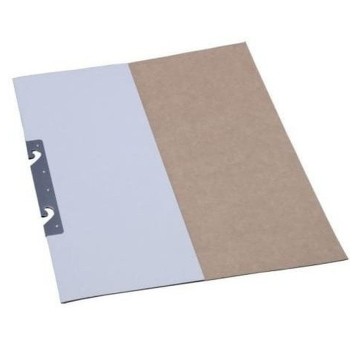 Skoroszyt zawieszkowy A4 1/2 okładki KT papierowy kol. biały 350g [KT]