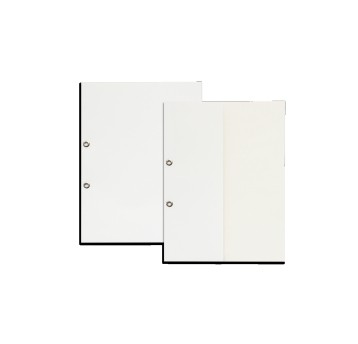 Skoroszyt zawieszkowy A4 BARBARA papierowy kol. biały LUX 250g [403000]