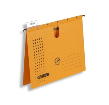 Skoroszyt zawieszkowy A4 ELBA CHIC 85741 papierowy kol. żółty [100552095]
