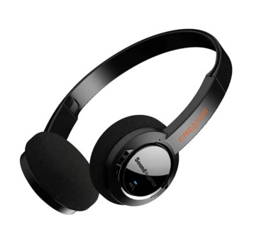 Słuchawki nauszne bezprzewodowe z mikrofonem Bluetooth CREATIVE LABS Sound Blaster kol. czarny [51EF0950AA000]