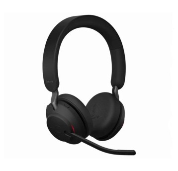 Słuchawki nauszne bezprzewodowe z mikrofonem USB JABRA Evolve2 65 Link380a UC Stereo Black kol. czarny Bluetooth [26599-989-999]