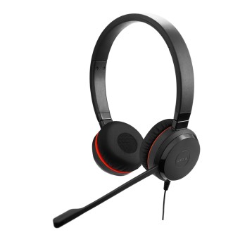 Słuchawki nauszne przewodowe z mikrofonem USB-C JABRA Evolve 20SE Stereo UC kol. czarny [4999-829-489]