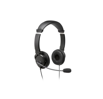 Słuchawki nauszne przewodowe z mikrofonem USB KENSINGTON kol. czarny [K97601WW]