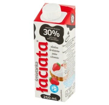 Śmietanka UHT 30% ŁACIATA 250ml
