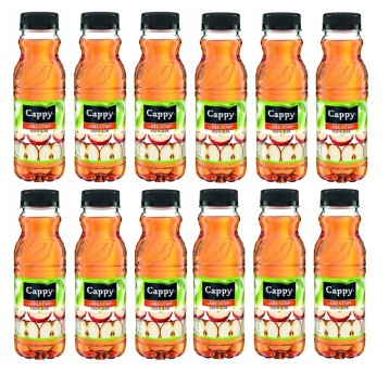 Sok owocowy CAPPY jabłko butelka plastik 330ml 12 szt.