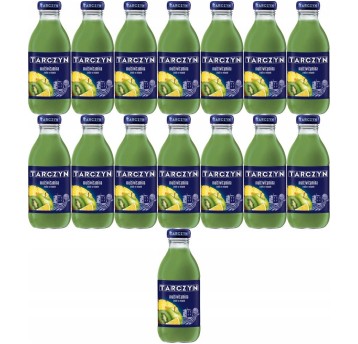 Sok wieloowocowy TARCZYN Multiwitamina zielone owoce butelka szkło 300ml 15 szt.