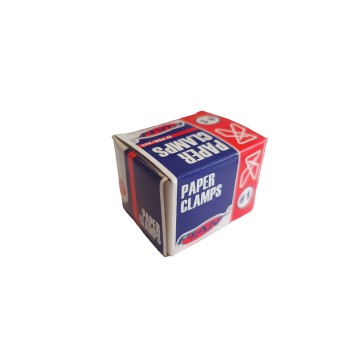 Spinacze biurowe krzyżowe FIAN 65mm kol. srebrny 12 szt. pudełko