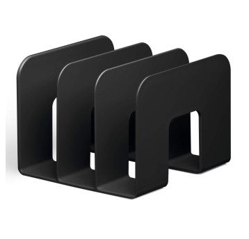 Stojak na katalogi z 3 przegródkami 215 x 65 x 210mm DURABLE ECO tworzywo kol. czarny [776101]