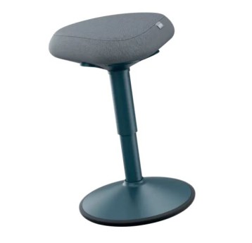 Stołek do pracy w pozycji siedzącej z regulacją wysokości LEITZ ERGO kol. ciemnoszary [65440089]