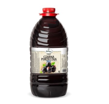 Syrop owocowy HERBAPOL MAX czarna porzeczka butelka plastik 5L