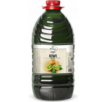Syrop owocowy HERBAPOL MAX kiwi butelka plastik 5L