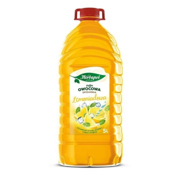 Syrop owocowy HERBAPOL MAX lemoniada butelka plastik 5L