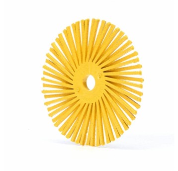 Szczotka czyszcząca 3M SCOTCH-BRITE Bristle RD-ZB otwór centralny Typ-C 25mm x 3,18mm P80 kol. żółty [515633]