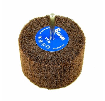 Szczotka czyszcząca HARPOON SCOTCH-BRITE Cheshire na trzpieniu 50mm x 30mm x 6mm CRS kol. brązowy włóknina