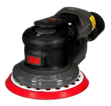 Szlifierka mimośrodkowa pneumatyczna 3M kol. czarny Xtract, mimośrodowa, 125 mm, odsys centralny, orbita 8mm [88943]