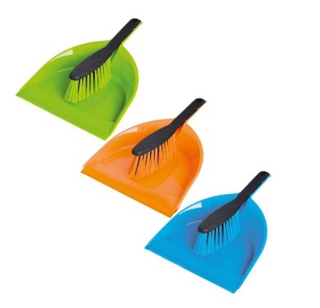 Szufelka ze zmiotką mix kolorów miękkie włosie