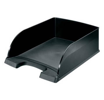 Szuflada na dokumenty 255 x 103 x 357mm LEITZ PLUS Jumbo polistyren kol. czarny [52330095]