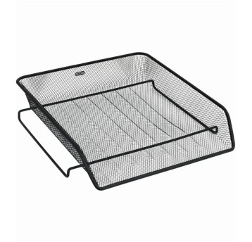 Szuflada na dokumenty 68 x 335 x 295mm GRAND metalowa siatka kol. czarny [GR-1779]