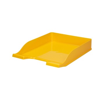 Szuflada na dokumenty A4 BANTEX COLORS polistyren kol. żółty [400050180]