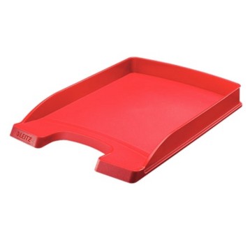 Szuflada na dokumenty A4 LEITZ PLUS Slim polistyren kol. czerwony [52370025]