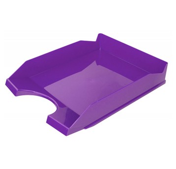 Szuflada na dokumenty A4 OFFICE PRODUCTS polistyren kol. fioletowy [18016021-09]