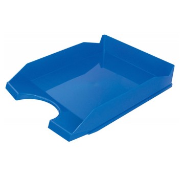 Szuflada na dokumenty A4 OFFICE PRODUCTS polistyren kol. niebieski transparentny [18016011-01]