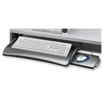 Szuflada na klawiaturę z podstawką pod mysz FELLOWES kol. szary [93804]