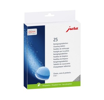 Tabletki do czyszczenia ekspresu JURA 3,4g 3-fazowe 25 szt. [25045]
