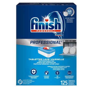 Tabletki do zmywarki FINISH 2,5kg PROFESSIONAL 125 szt.