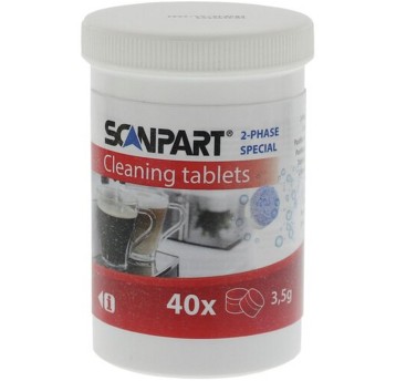 Tabletki odkamieniacz do ekspresu SCANPART 3,5g 2-fazowe 40 szt. [2790000220]