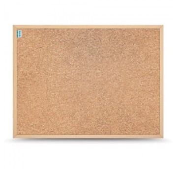 Tablica korkowa 100 x 150cm rama drewniana MEMOBE [MSTC150100.00.81.06]