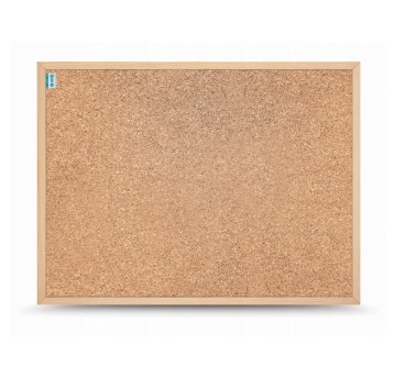 Tablica korkowa 40 x 60cm rama drewniana MEMOBE [MSTC060040.00.81.20]