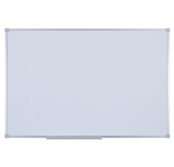 Tablica stalowa suchościeralna - magnetyczna 100 x 200cm rama aluminiowa ARTE-BIS kol. biały [TS-AK]