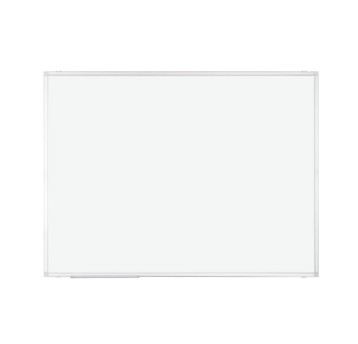 Tablica stalowa suchościeralna - magnetyczna 40 x 60cm rama aluminiowa 2x3 kol. biały [TSA64/C]