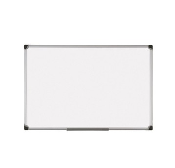 Tablica stalowa suchościeralna - magnetyczna 90 x 120cm rama aluminiowa BI-OFFICE kol. biały [GMA0507178]
