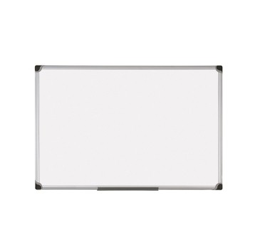 Tablica stalowa suchościeralna - magnetyczna 90 x 180cm rama aluminiowa BI-OFFICE kol. biały [GMA0707178]