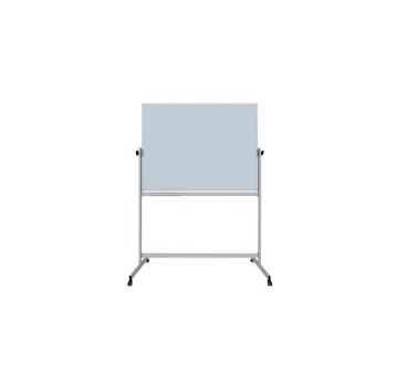 Tablica stalowa suchościeralna - magnetyczna jezdno-obrotowa 120 x 180cm rama aluminiowa ARTE-BIS kol. biały [TS-O]