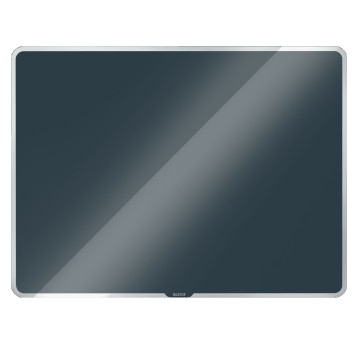 Tablica szklana suchościeralna - magnetyczna 40 x 60cm bezramowa LEITZ kol. szary [70420089]