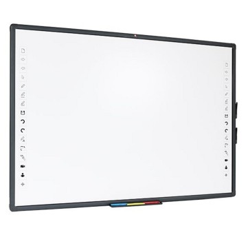 Tablica szklana suchościeralna - magnetyczna interaktywna 180 x 120cm AVTEK kol. biały [1TV068]