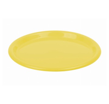 Talerz okrągły tworzywo sztuczne kol. żółty Ø25,5cm MINTRA PARTY [99946]