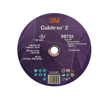 Tarcza do cięcia 3M CUBITRON 3 T41 230mm x 2,5mm x 22,23mm [88732]