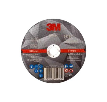 Tarcza do cięcia 3M SILVER T41 180mm x 2mm x 22,23mm [51797 / 7100139240]