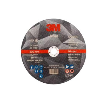 Tarcza do cięcia 3M SILVER T41 230mm x 3mm x 22,23mm [51806 / 7100141075]