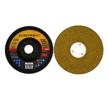 Tarcza do szlifowania 3M CUBITRON II YellowCorps 125mm x 3mm x 22,23mm P36+ żółte [51743]