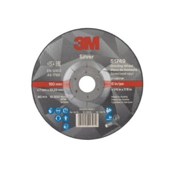 Tarcza do szlifowania 3M SILVER T27 150mm x 7mm x 22,23mm [51749]