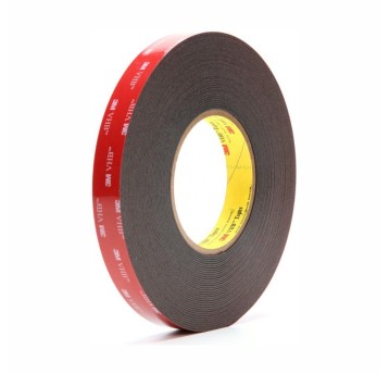 Taśma akrylowa dwustronna 3M VHB 5925F 6mm x 33m x 1,1mm kol. czarny conv.