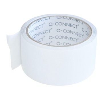 Taśma biurowa klejąca dwustronna Q-CONNECT 50mm x 10m [KF17475]