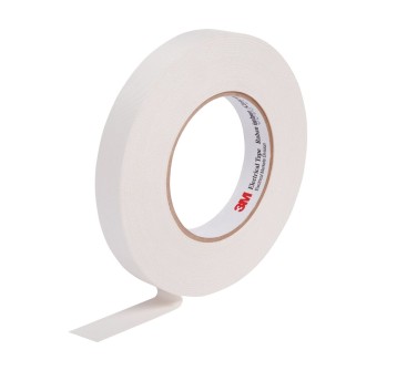 Taśma elektroizolacyjna 3M SCOTCH 27 19mm x 55m x 0,18mm kol. biały z włóknem szklanym [1991089 / MC12]