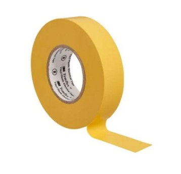 Taśma elektroizolacyjna winylowa 3M TEMFLEX 155 19mm x 20m x 0,13mm kol. żółty [1628753]